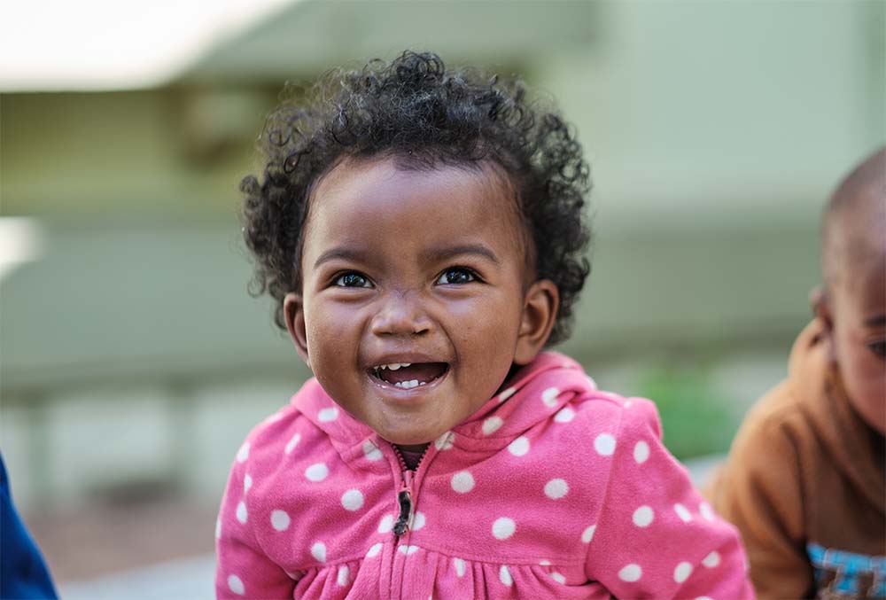 Tsiorihasina smiling after cleft surgery