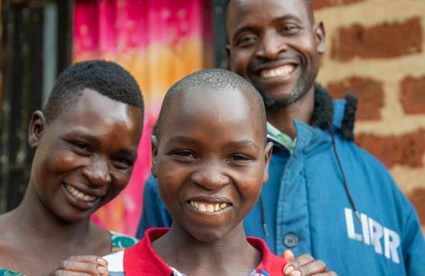 Smile Train's one millionth patient Osawa smiling